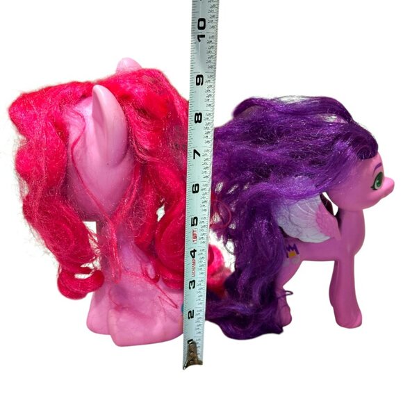 Just Play Hasbro My Little Pony Lot Pinkie Pie 9 Inch and Princess Petals 6 Inch - Picture 10 of 11